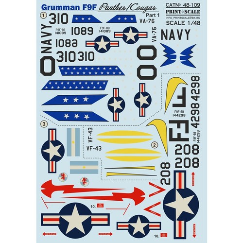 Grumman f9f panther part - grumman, 2